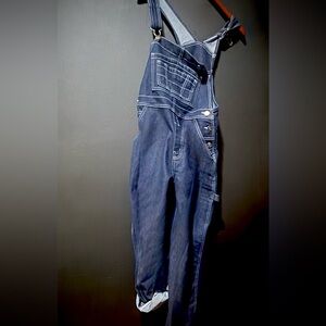 Hybrid & Company Blue Denim Overalls